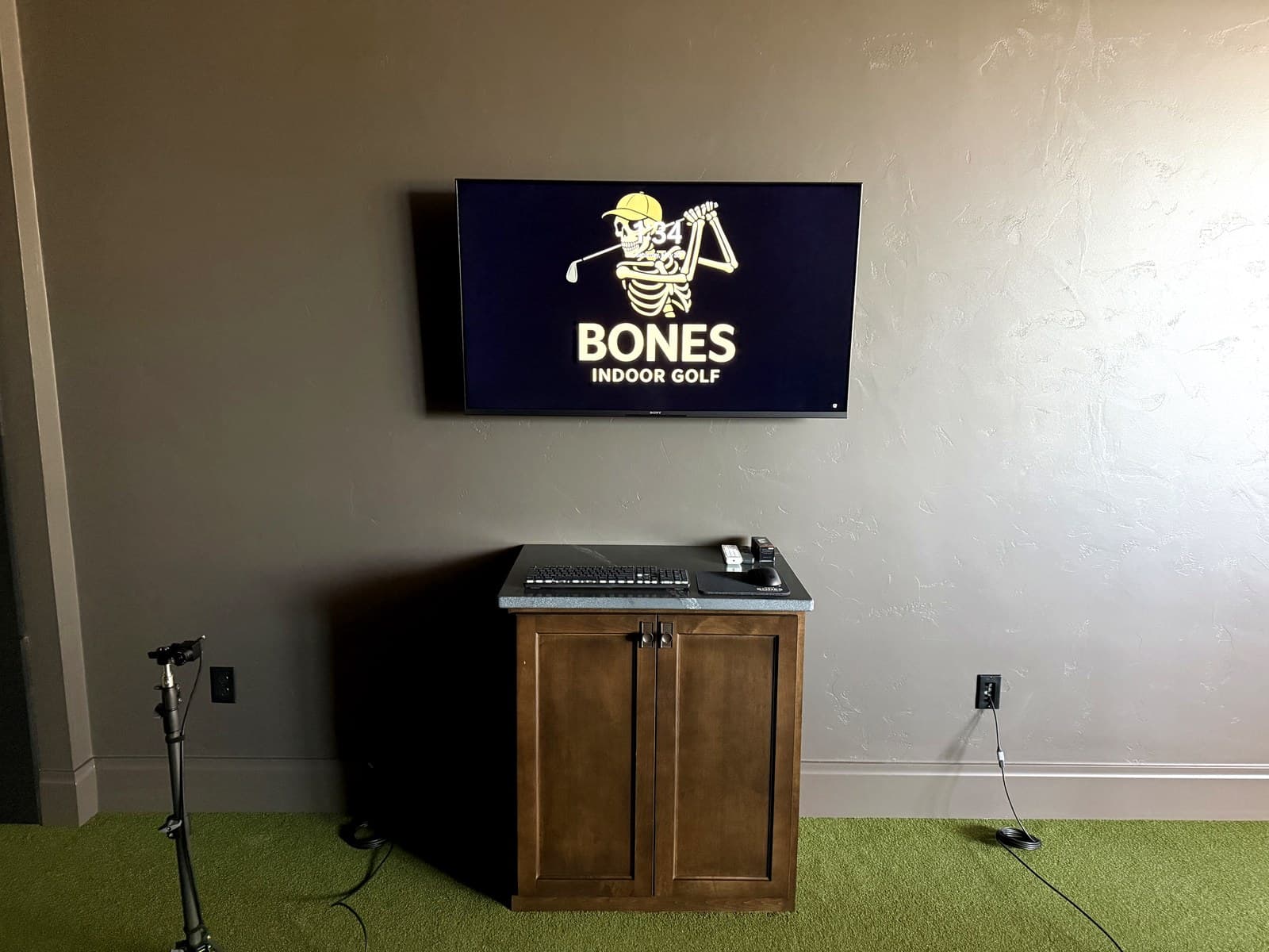 Basement · C&C Custom Builders in Appleton: Hitting station